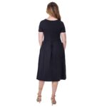 24seven-Comfort-Apparel-Midi-Dress-with-Short-Sleeves-and-Pocket-Detail_eddec8d7-7c19-4c48-914a-640f9fdd80c9