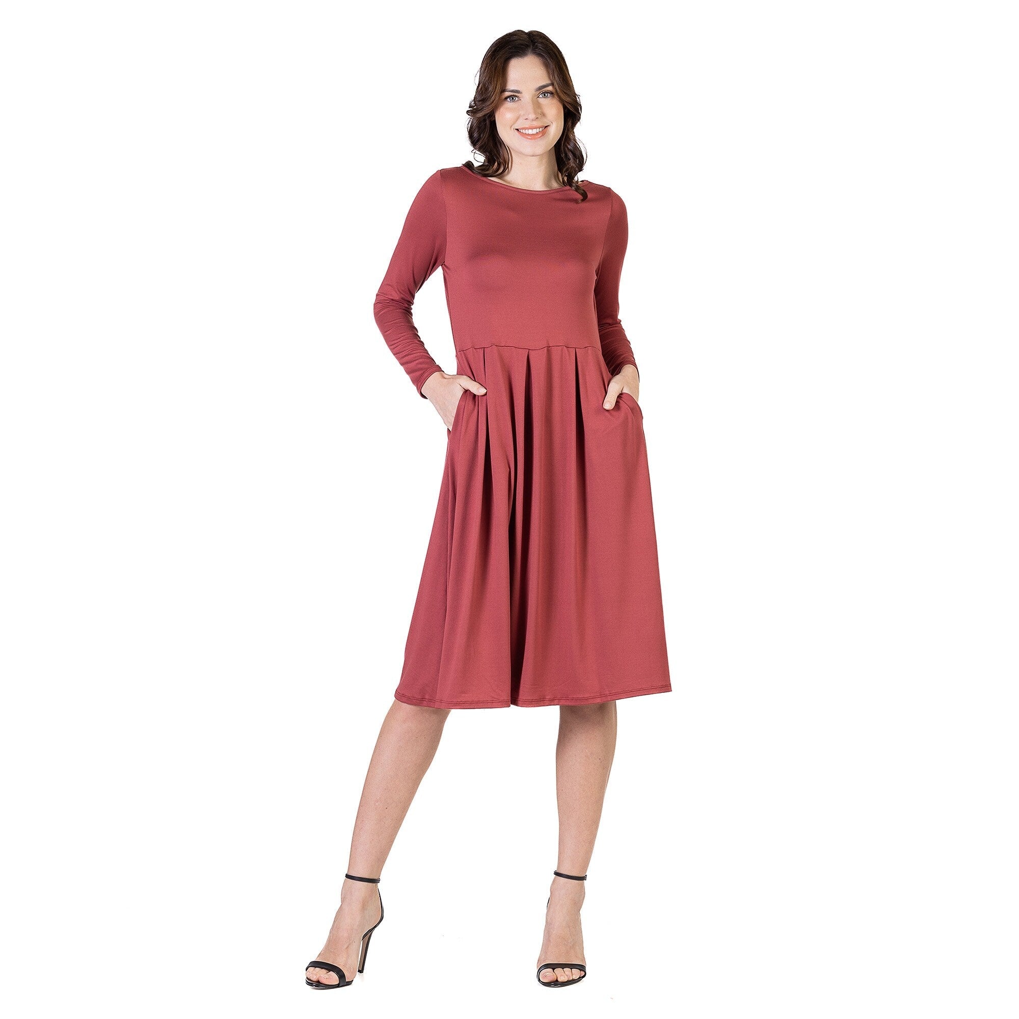 24seven-Comfort-Apparel-Midi-Length-Fit-N-Flare-Pocket-Dress_b02948ae-fa8d-46d2-b758-3b3f421d07e8