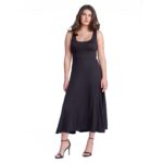 24seven-Comfort-Apparel-Slim-Fit-A-Line-Sleeveless-Maxi-Dress