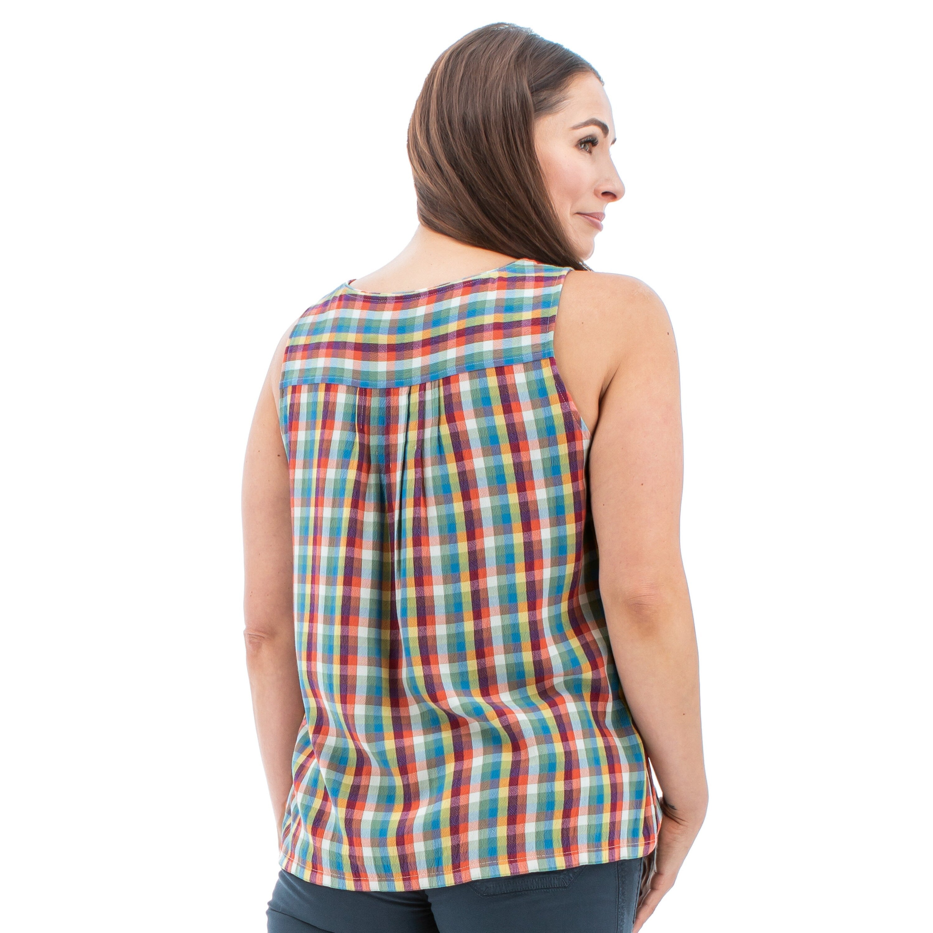 Aventura-Women_27s-Avery-Keyhole-Plaid-Tank-Top 1282079604